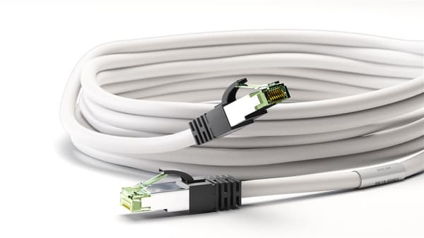 CAT 8.1 Patchkabel, S/FTP (PiMF), vit