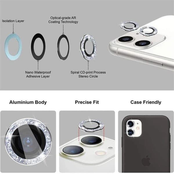 Kameraskydd 2-pack Blue iPhone 13/13 Mini