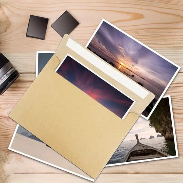 Rustika Kraftkuvert A4 (10,8x15,9 cm, 50-pack)