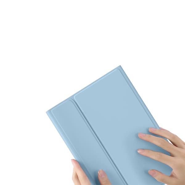 Bluetooth-tangentbordsfodral för Samsung Galaxy Tab S6 Lite Blue