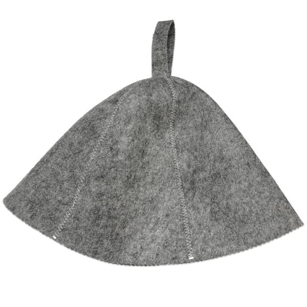 Bastuhatt av Filtmaterial 2-pack Grey