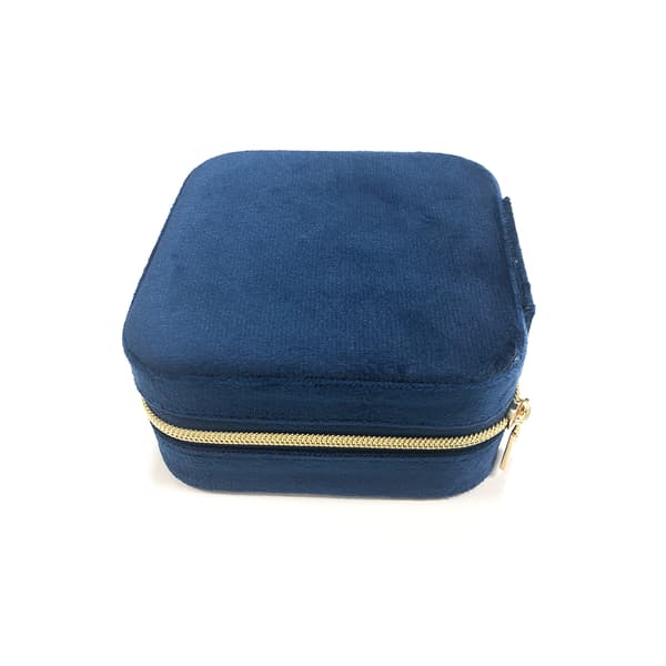 Bärbart Smyckeskrin i Sammet DarkBlue