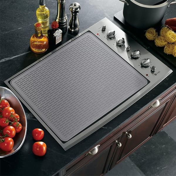 Silikonplate for komfyr - 28x20 tommer Black