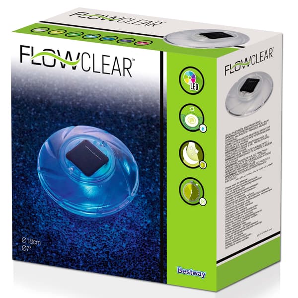 Bassenglys LED Flytende SolarFloat
