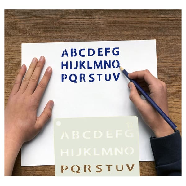 Nummer maleri kunst bogstav stencils sæt