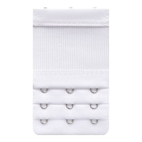Bh-förlängningar 3 rader 3 krokar 6-pack Black&White