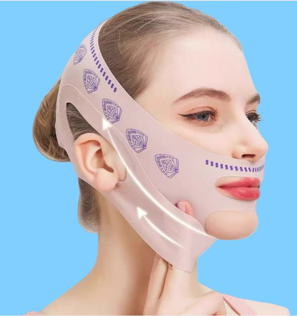 Ansiktsløftende sovemaske Beige