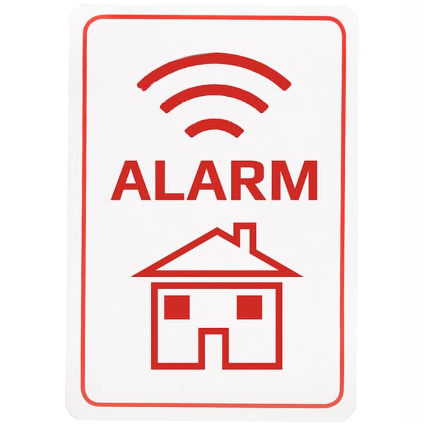 Alarmetikett 3stk / pakke