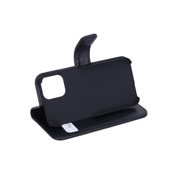 Lompakko iPhone 12 Mini Säteilysuojattu Flipcover RFID Musta