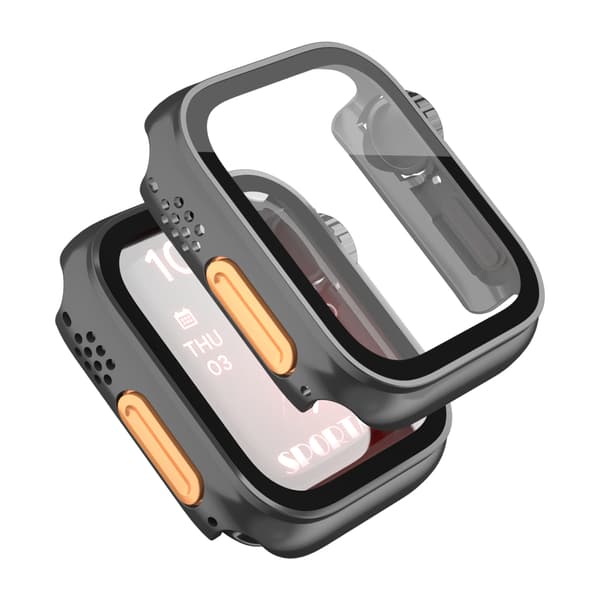 Vanntett etui til Apple Watch 44 mm Black