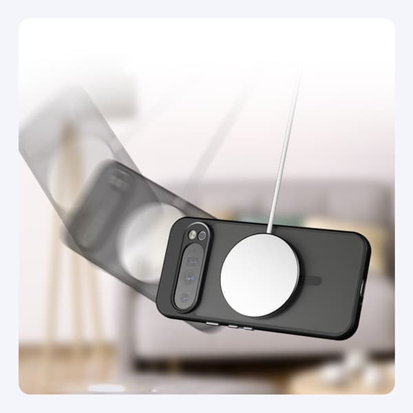 Magneettikotelo Google Pixel 7A:lle - musta