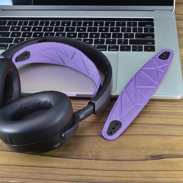Hodebånd til SteelSeries Arctis Nova Pro/7P/7X Purple