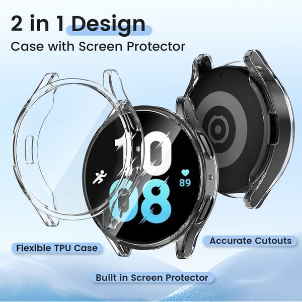 Suojakotelo TPU Transparent 40 mm