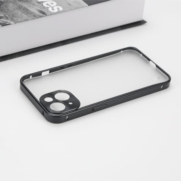 Aluminiumslegeringsramme for iPhone 14 Black