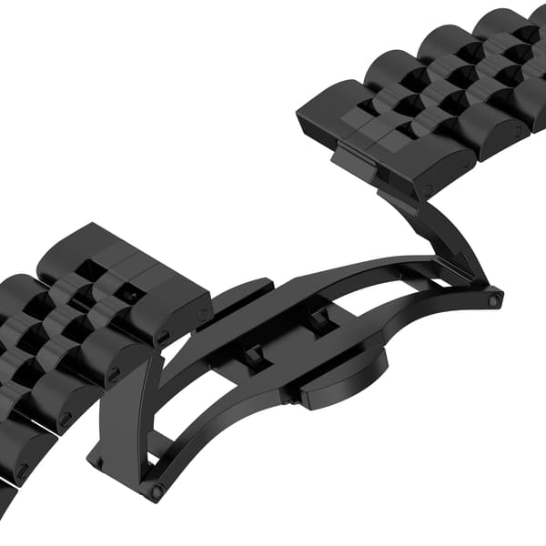 Klockarmband i Rostfritt Stål Black Fitbit Versa 3 / 4 / 5