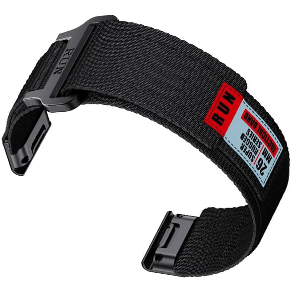 Garmin Fenix 8 -kellohihna, nailon Black 26 mm