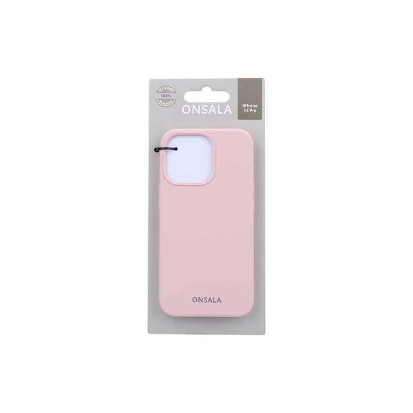 Mobilskal Silikon Sand Pink - iPhone 13 Pro