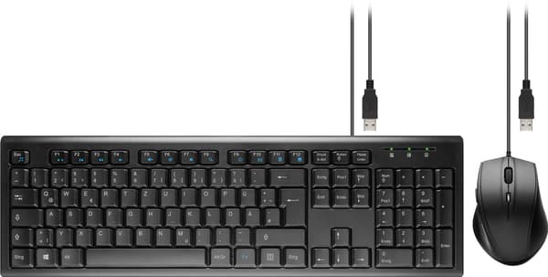 USB-tastatur-mus-sæt