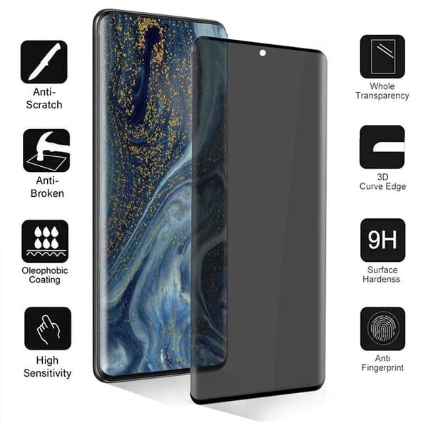 Sekretesshärdat glas för Realme 14 Pro
