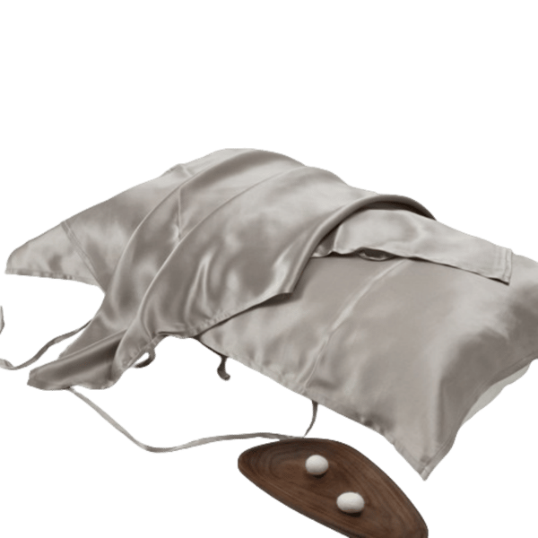 100% silkkityynyliina Grey