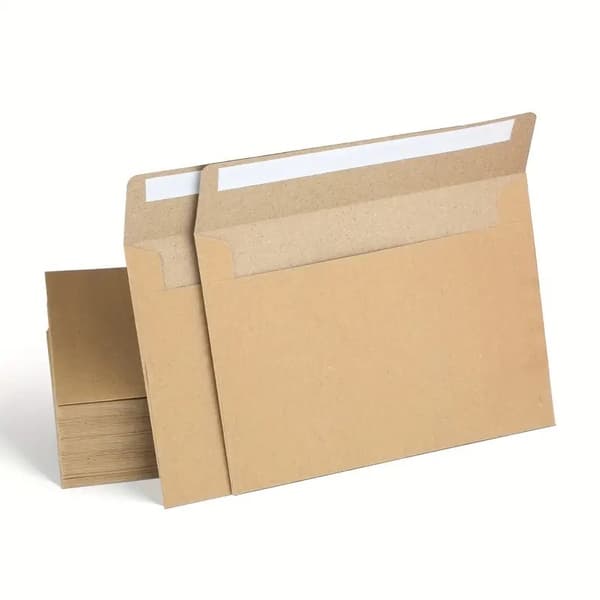 Rustikke Kraftkonvolutter A4 (10,8x15,9 cm, 50 stk.)