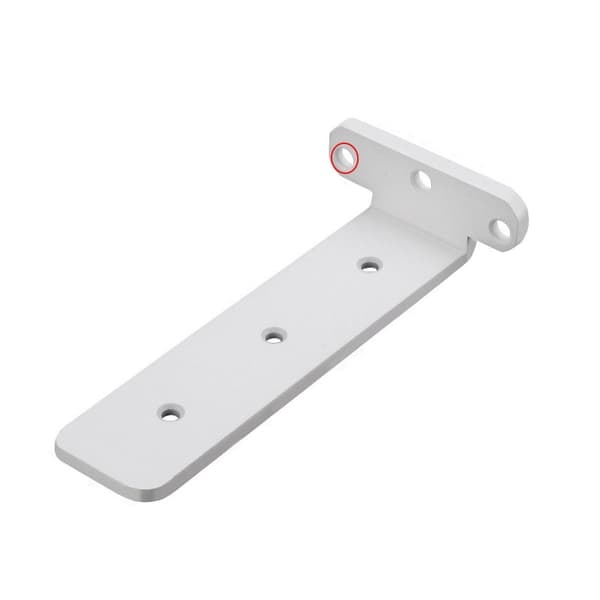 Diskrete hylleknekter White XXL