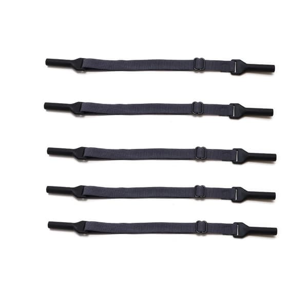 Justerbare brilleremme til voksne - 5 stk DarkGrey