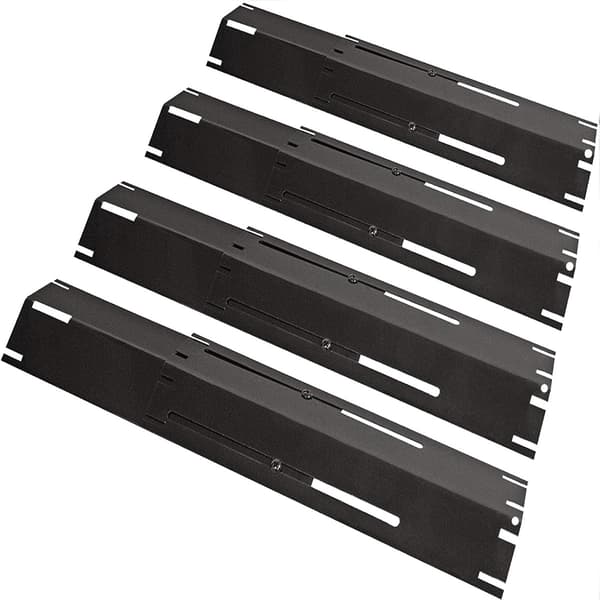 4-pakke grillvarmeplater - svart
