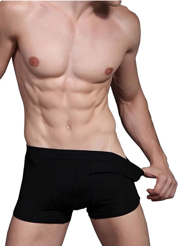 Kalsonger i bambu Medium Svart, 5-pack