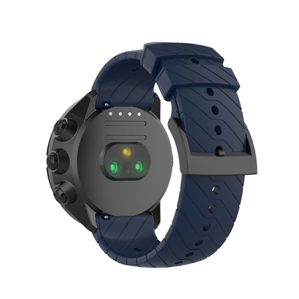 Silikontwill förlängd modell klockarmband för Garmin Forerunner 22mm Blue
