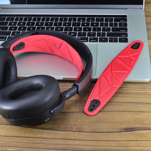 Pandebånd til SteelSeries Arctis Nova Pro/7P/7X Red