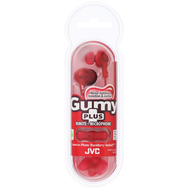 Øreplugger FR6 Gumy Plus Mic Rød