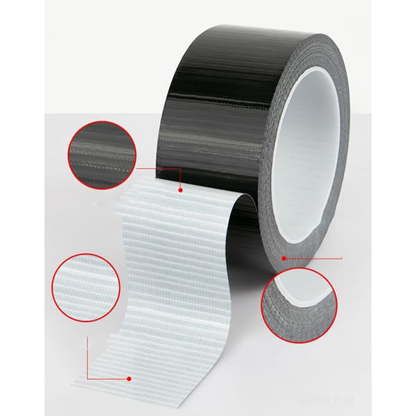 Ensidig Stofftape 20m (3 Ruller) - Sterkt Lim, Rivfast 20 mm