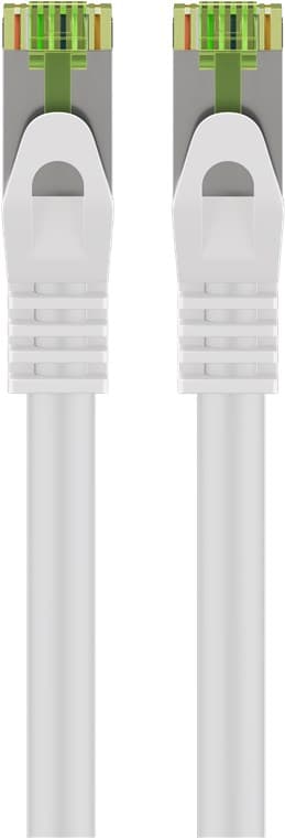 GHMT-certifierad CAT 8.1 patchkabel, S/FTP (PiMF), vit