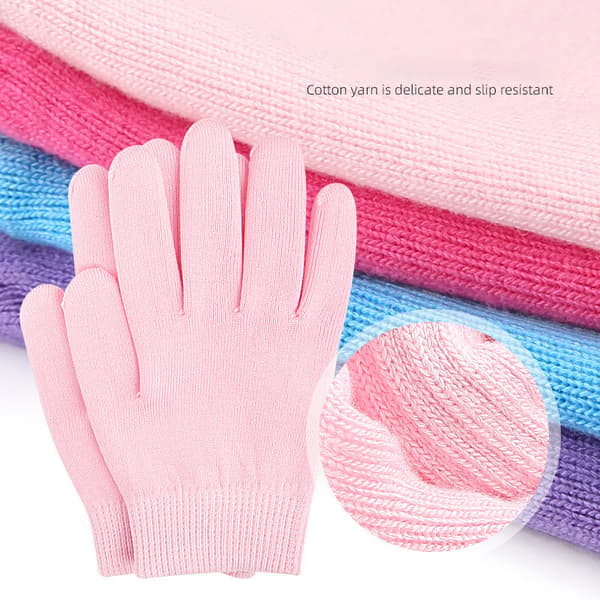 Blødgørende handsker med gel - Pink