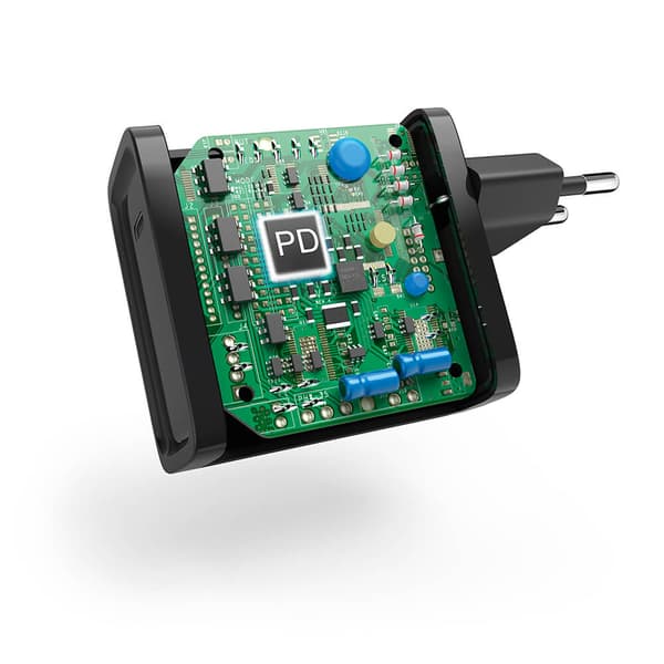 Strømforsyning Notebook USB-C 100-240V 5-20V/45W