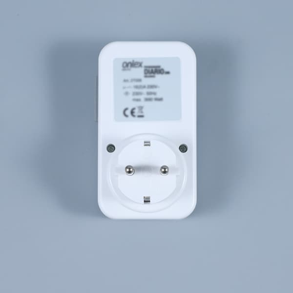 Timeruttak, plug-in mekanisk timer, energisparing 30 minutter til 24 timer
