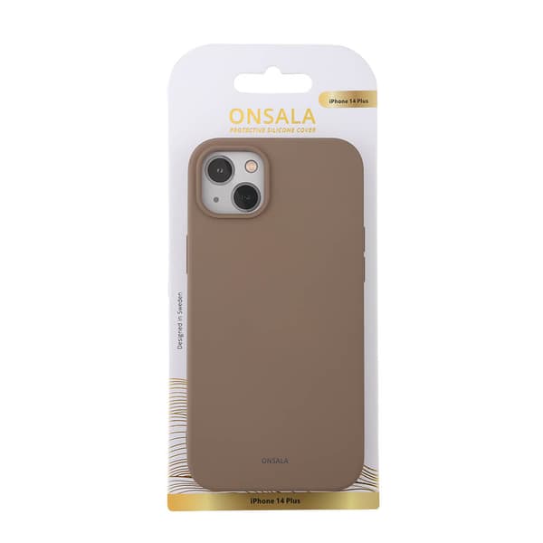 Backcover Silicone iPhone 14 Plus 6,7" Summer Sand