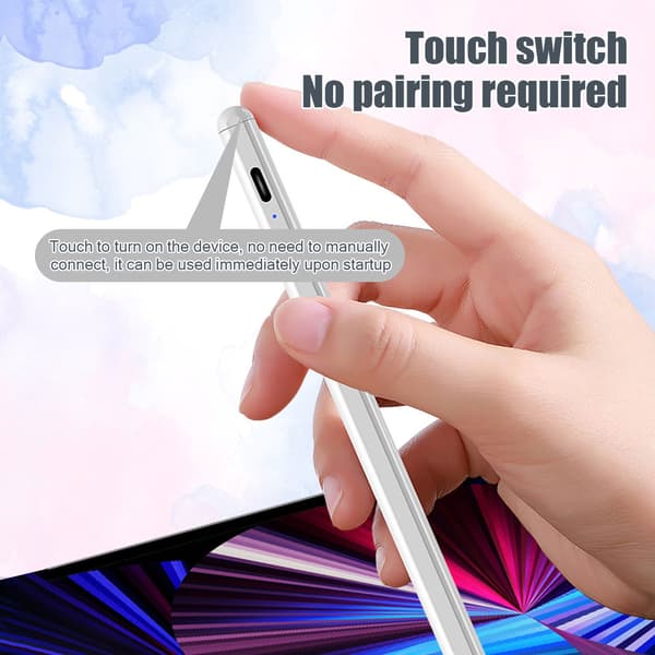 Stylus pen til iPad 2018-2023 White iPad