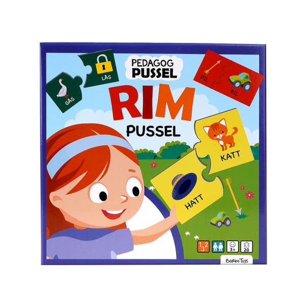 Spil Classic Pedagog Spel Rim Pussel (SE)