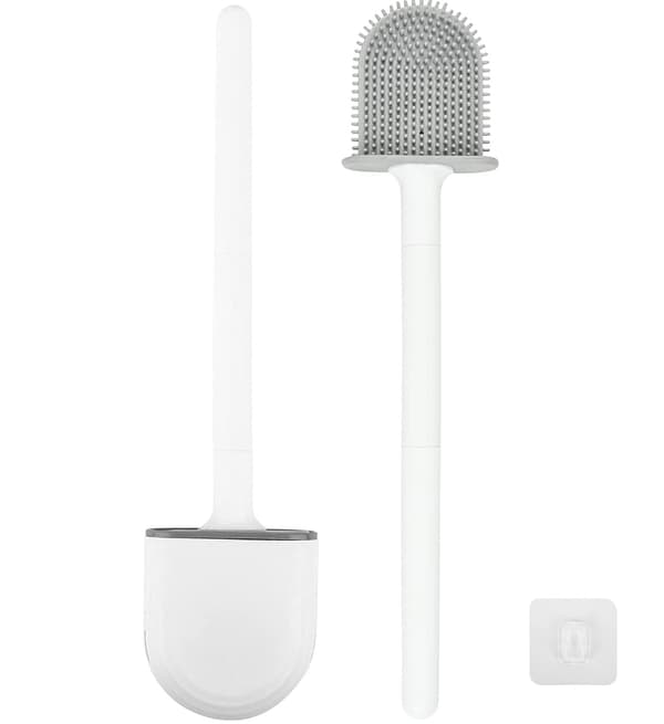 WC-harja pidikkeellä TPU White