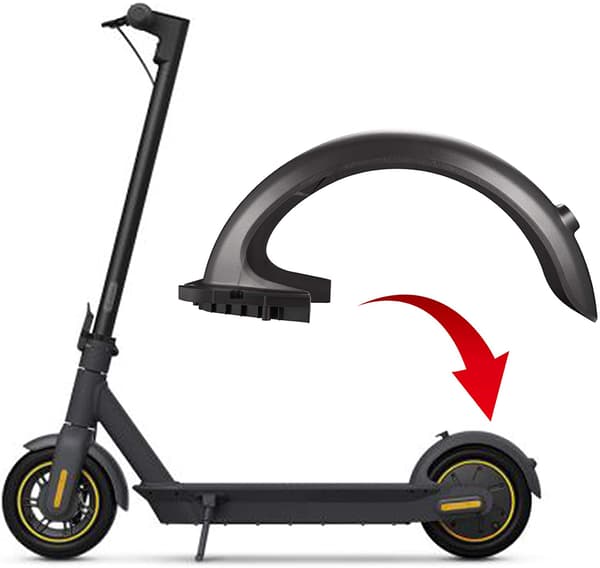 Ninebot Max G30 stänkskydd bak Svart