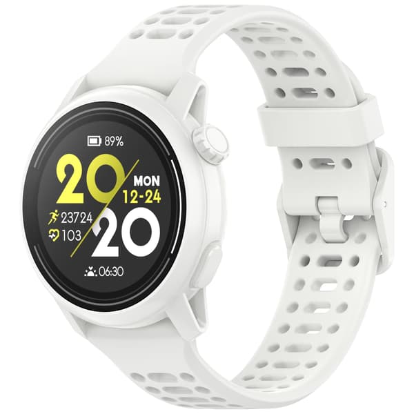 COROS Watch Silikon Tvåfärgsrem White 22 mm