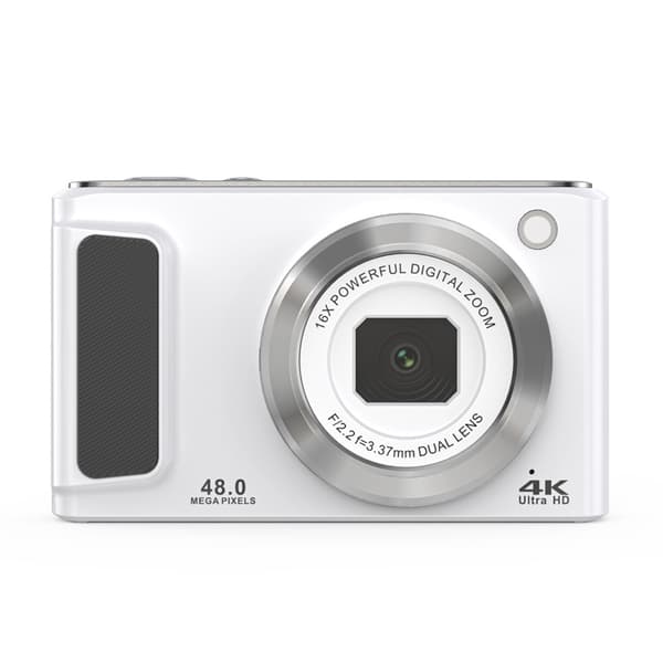 4K HD digitalkamera med stabilisering DC308 White