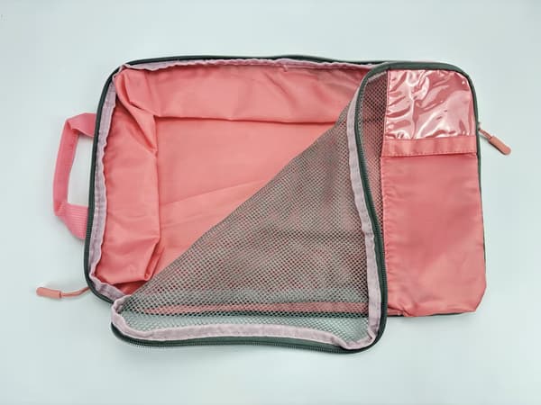 Set med 2 packkuber för reseorganisation Pink