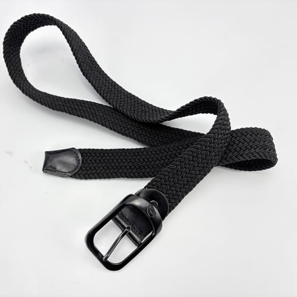 Miesten elastinen kudottu vyö 105 cm Black