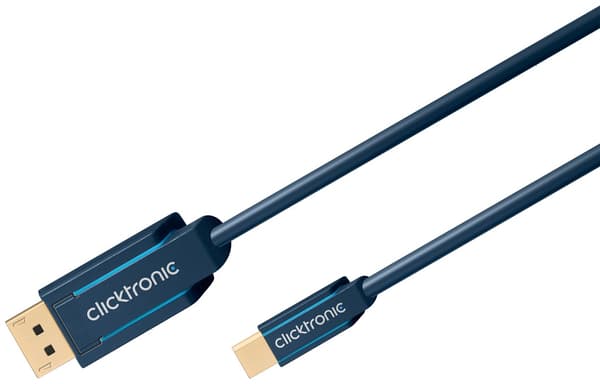Adapterkabel fra DisplayPort™ til mini DisplayPort™