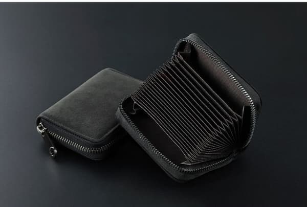 RFID-blokerende Herre-Kortholder Black