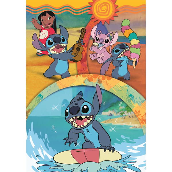Puslespil 104 Pcs Disney Stitch