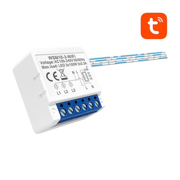 Smart Switch Modul WiFi Avatto WSM16-W3 TUYA